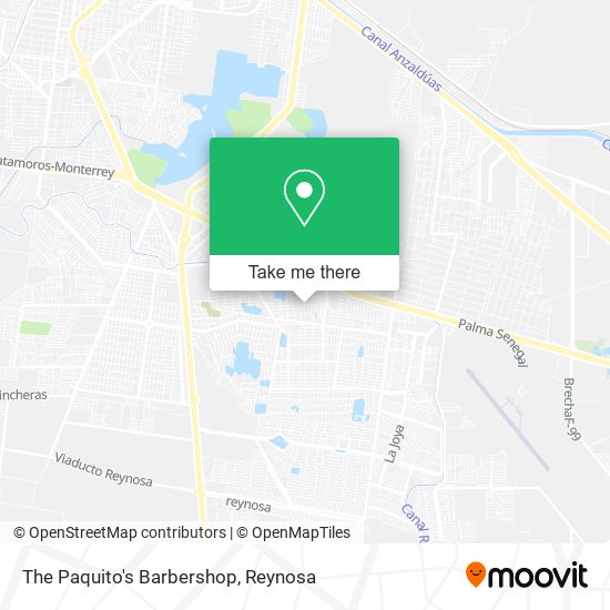 Mapa de The Paquito's Barbershop
