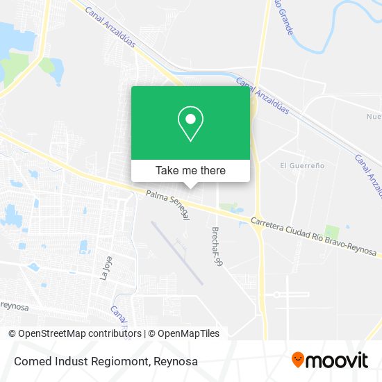 Comed Indust Regiomont map