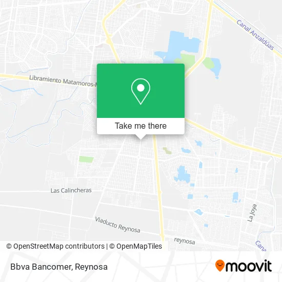 Bbva Bancomer map