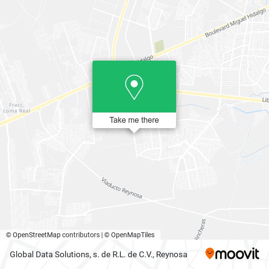 Global Data Solutions, s. de R.L. de C.V. map