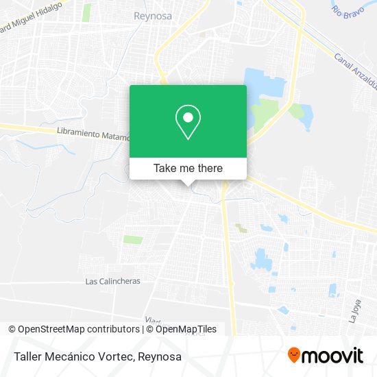 Mapa de Taller Mecánico Vortec
