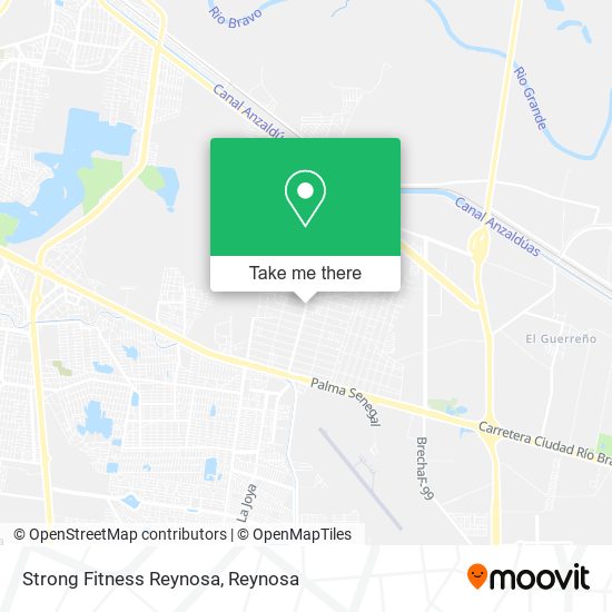 Strong Fitness Reynosa map