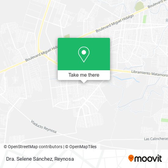 Dra. Selene Sánchez map