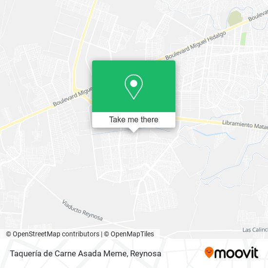 Taquería de Carne Asada Meme map