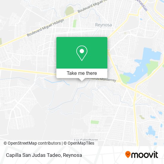 Capilla San Judas Tadeo map