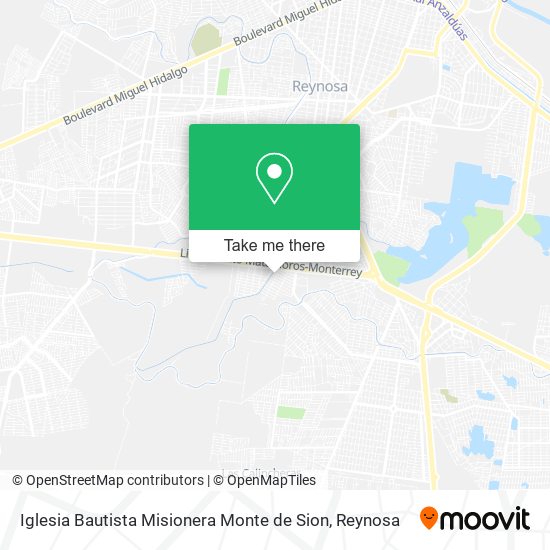 Iglesia Bautista Misionera Monte de Sion map