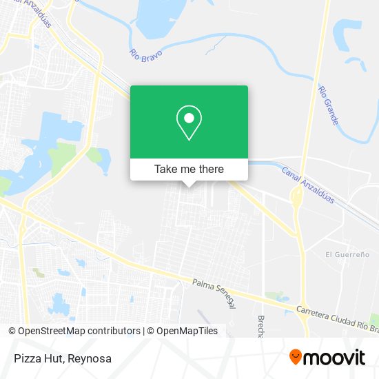 Pizza Hut map