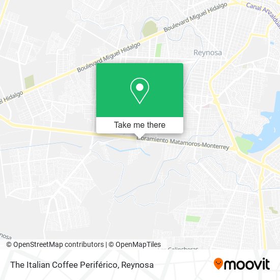 The Italian Coffee Periférico map