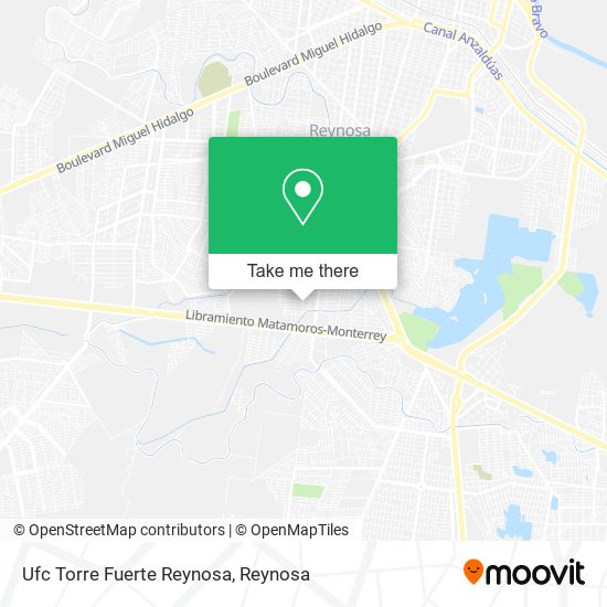 Mapa de Ufc Torre Fuerte Reynosa