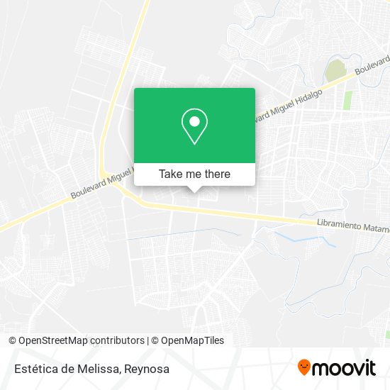 Estética de Melissa map