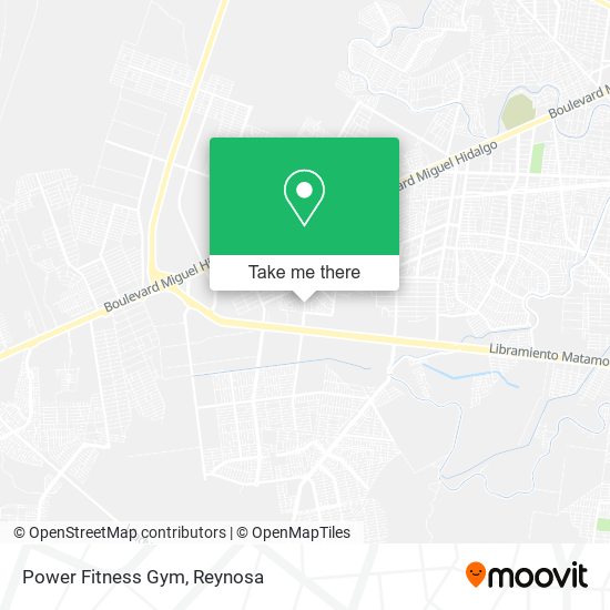 Power Fitness Gym map