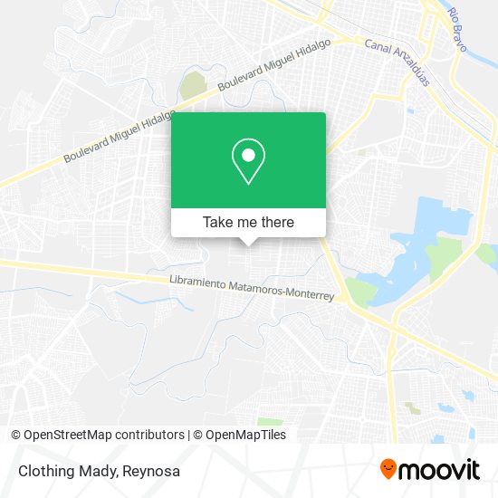 Clothing Mady map