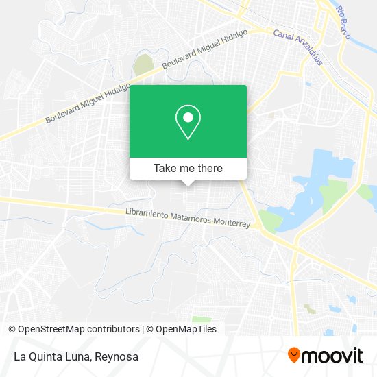 Mapa de La Quinta Luna