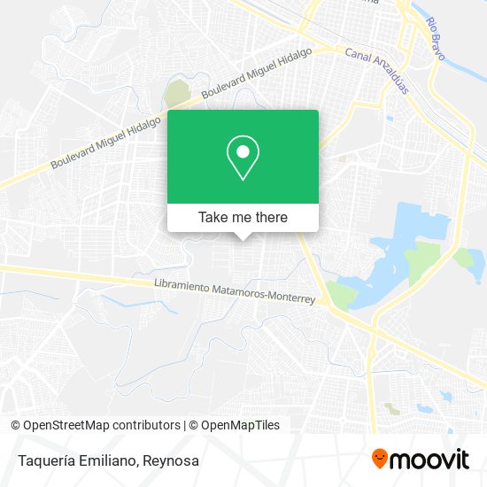 Taquería Emiliano map