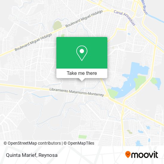 Mapa de Quinta Marief