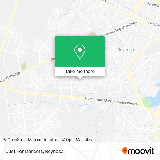 Mapa de Just For Dancers