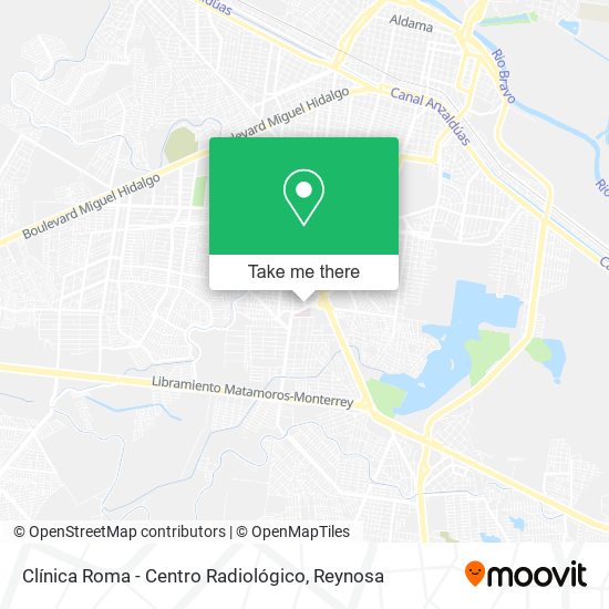 Clínica Roma - Centro Radiológico map