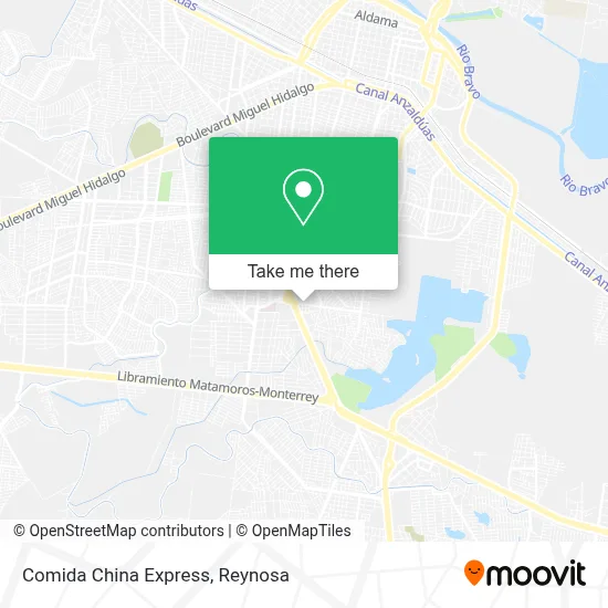 Comida China Express map