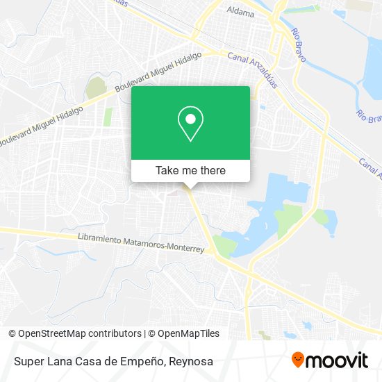 Super Lana Casa de Empeño map