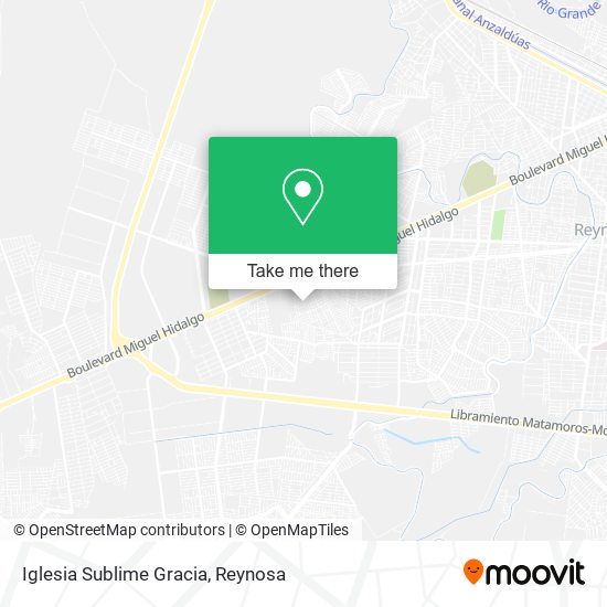 Iglesia Sublime Gracia map