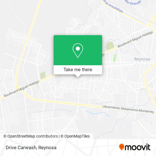 Drive Carwash map