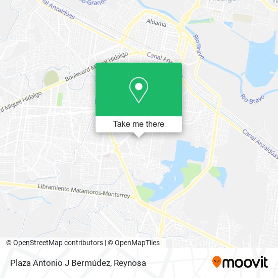 Plaza Antonio J Bermúdez map