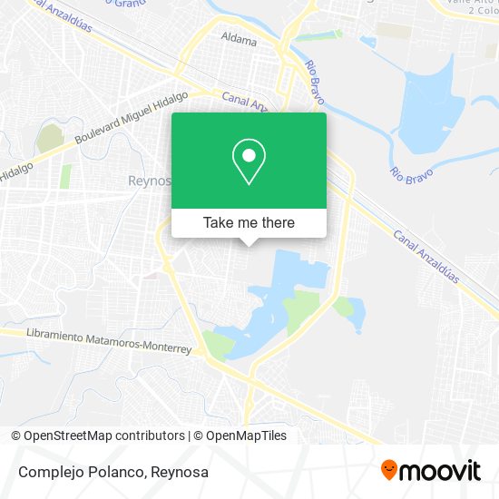 Mapa de Complejo Polanco