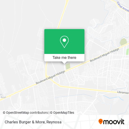 Mapa de Charles Burger & More