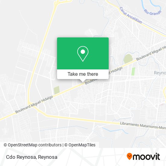 Mapa de Cdo Reynosa