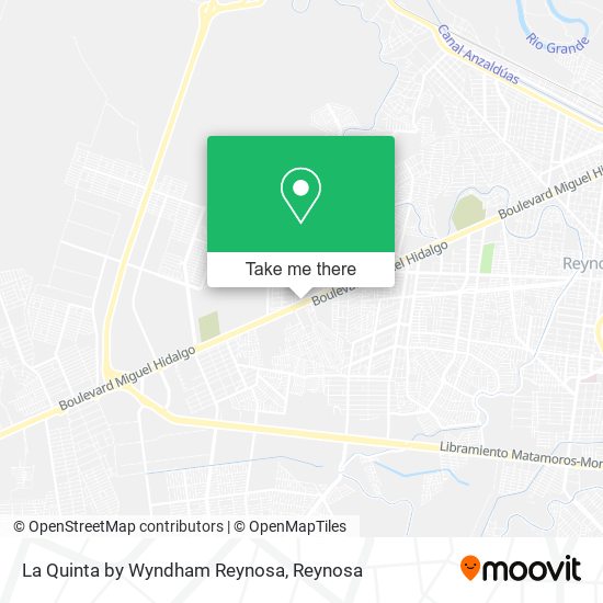 La Quinta by Wyndham Reynosa map