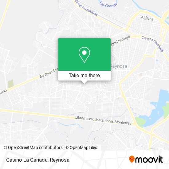 Mapa de Casino La Cañada