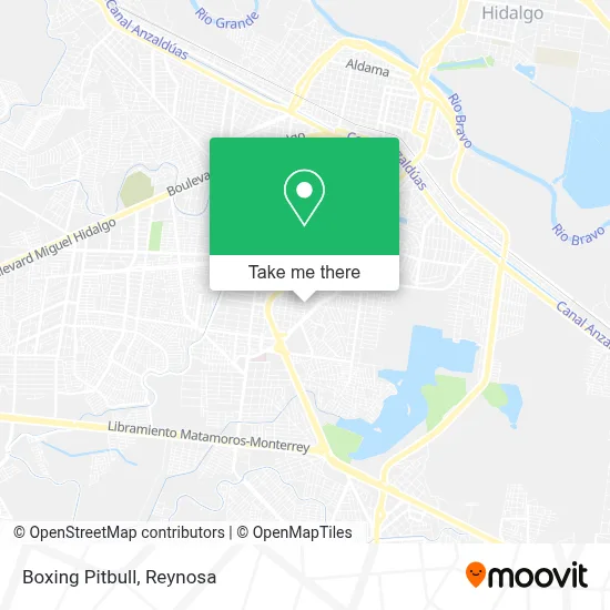 Boxing Pitbull map