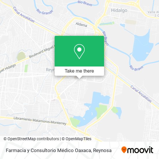 Farmacia y Consultorio Médico Oaxaca map