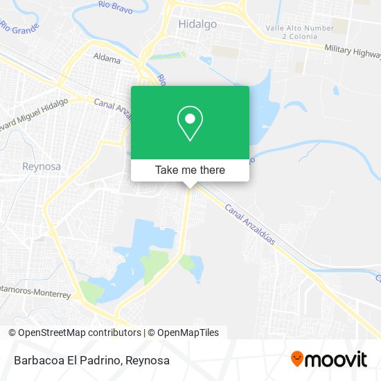 Mapa de Barbacoa El Padrino