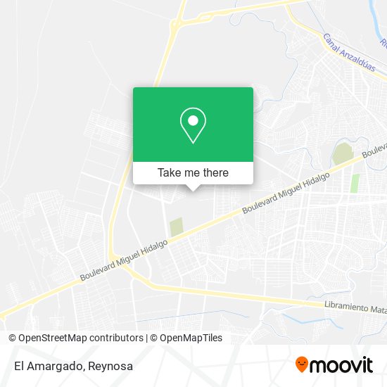Mapa de El Amargado