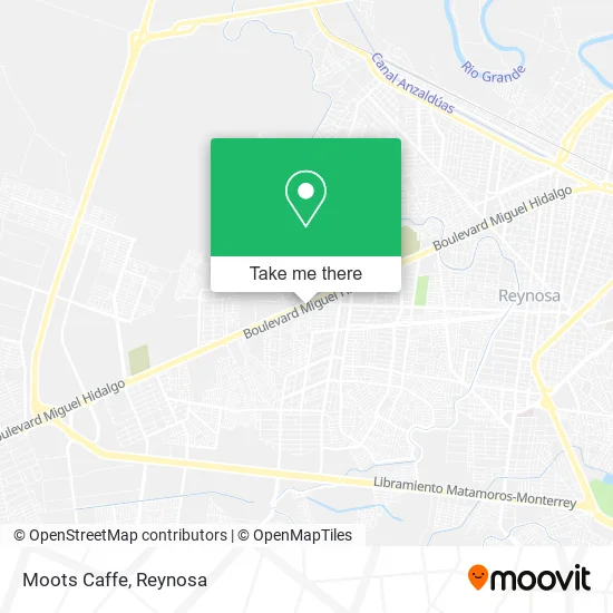Moots Caffe map