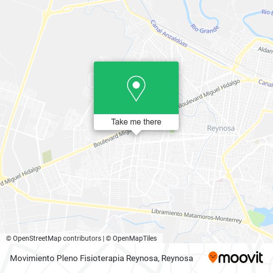 Movimiento Pleno Fisioterapia Reynosa map