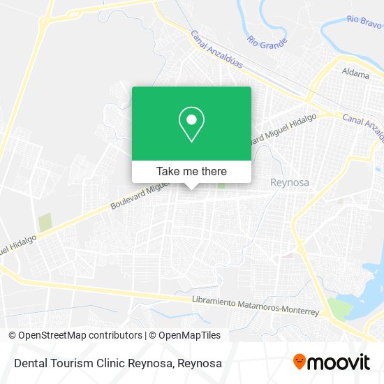 Dental Tourism Clinic Reynosa map