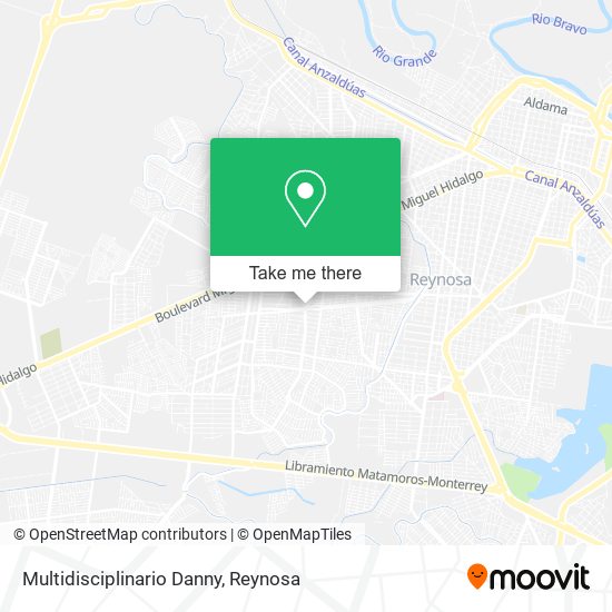 Mapa de Multidisciplinario Danny