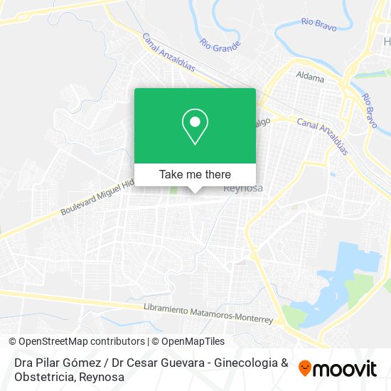 Dra Pilar Gómez / Dr Cesar Guevara - Ginecologia & Obstetricia map