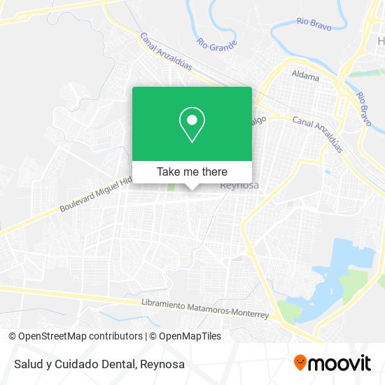 Salud y Cuidado Dental map