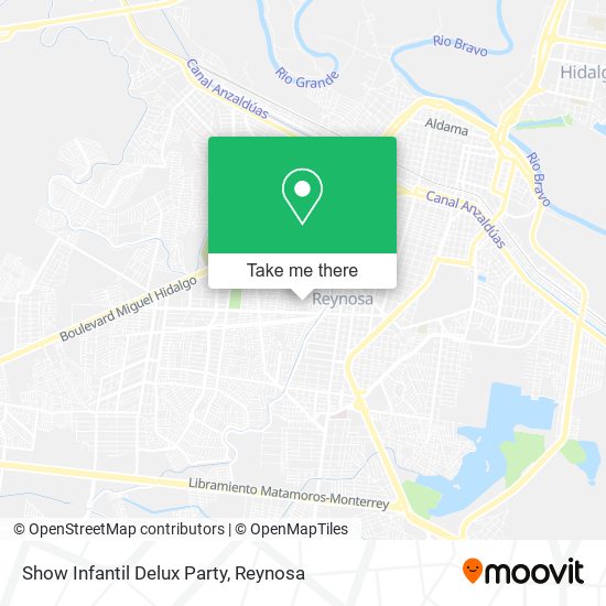 Show Infantil Delux Party map