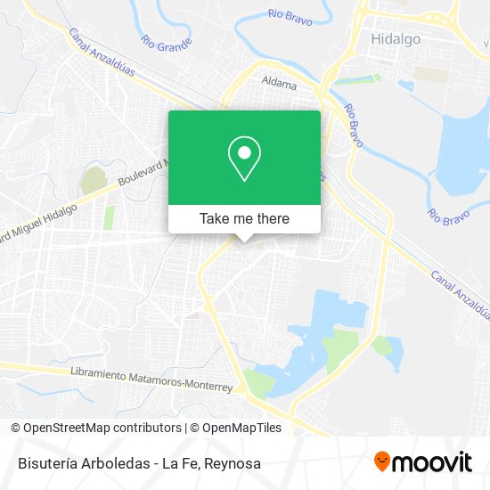 Bisutería Arboledas - La Fe map