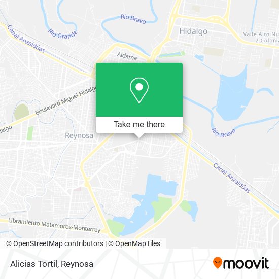 Mapa de Alicias Tortil