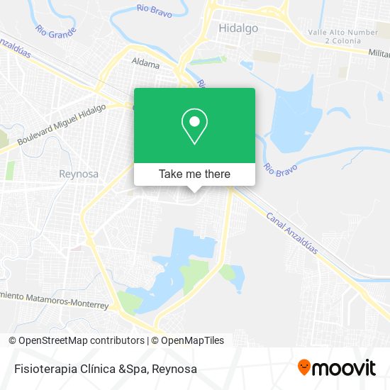 Mapa de Fisioterapia Clínica &Spa