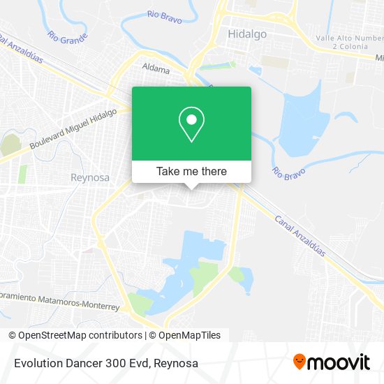 Evolution Dancer 300 Evd map