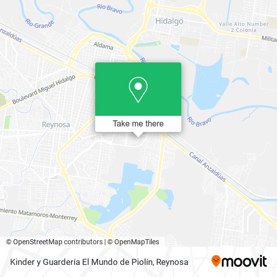 Kinder y Guardería El Mundo de Piolín map