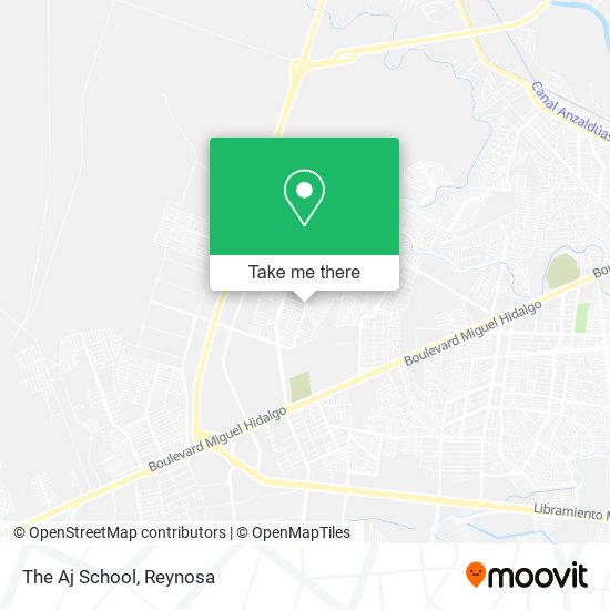 The Aj School map