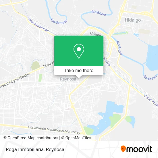 Roga Inmobiliaria map