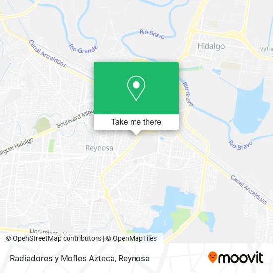 Radiadores y Mofles Azteca map